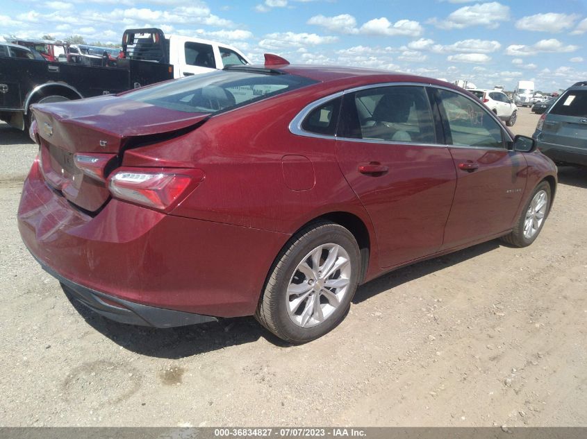 2019 CHEVROLET MALIBU LT - 1G1ZD5ST1KF117546