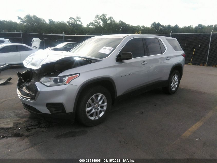 2018 CHEVROLET TRAVERSE LS - 1GNERFKWXJJ157148