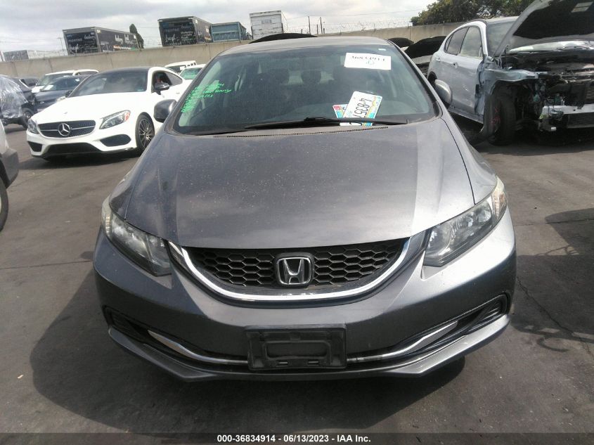 2013 HONDA CIVIC SDN LX - 19XFB2F54DE021692