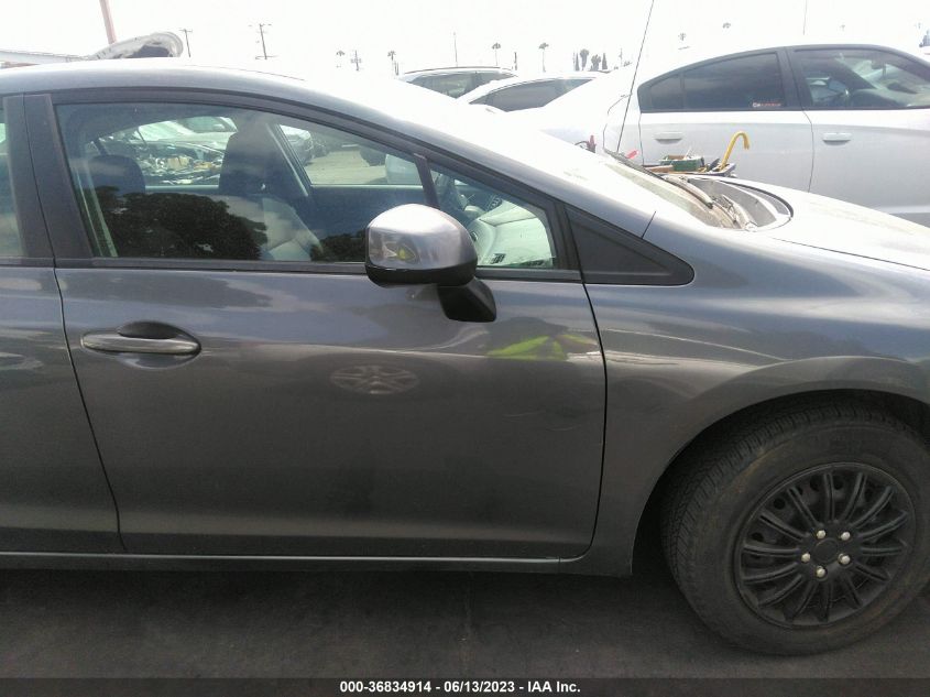 2013 HONDA CIVIC SDN LX - 19XFB2F54DE021692