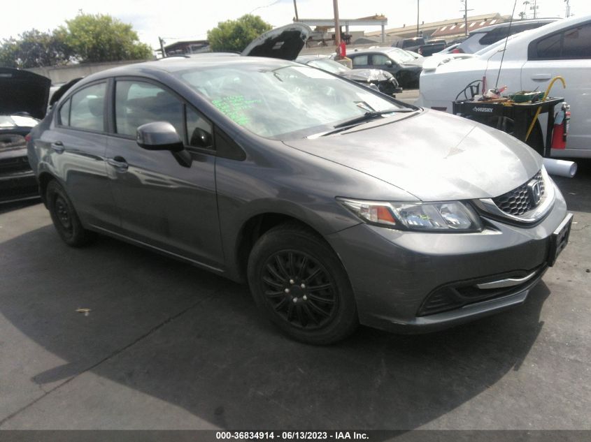 2013 HONDA CIVIC SDN LX - 19XFB2F54DE021692