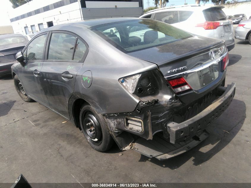 2013 HONDA CIVIC SDN LX - 19XFB2F54DE021692