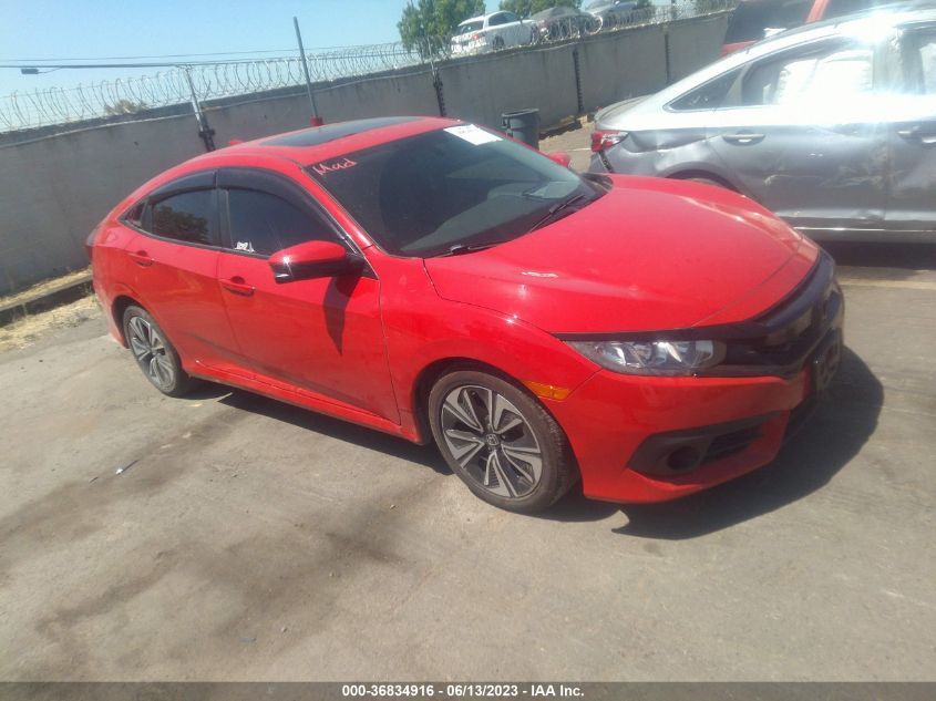 2018 HONDA CIVIC SEDAN EX-T - JHMFC1F33JX002941