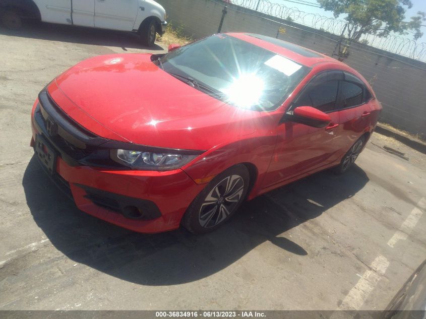 2018 HONDA CIVIC SEDAN EX-T - JHMFC1F33JX002941