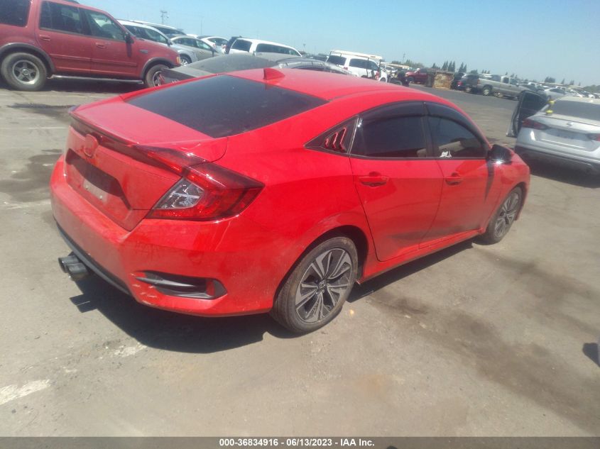 2018 HONDA CIVIC SEDAN EX-T - JHMFC1F33JX002941