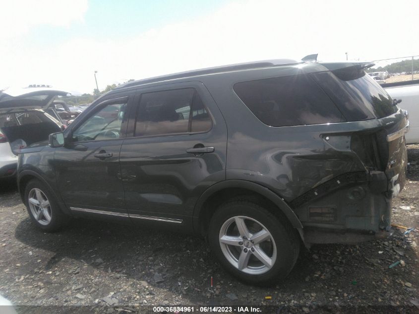 2016 FORD EXPLORER XLT - 1FM5K7D89GGA07079