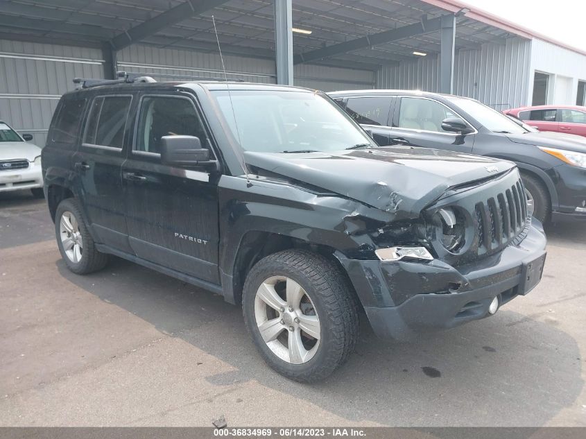 2013 JEEP PATRIOT LATITUDE - 1C4NJRFB3DD165488
