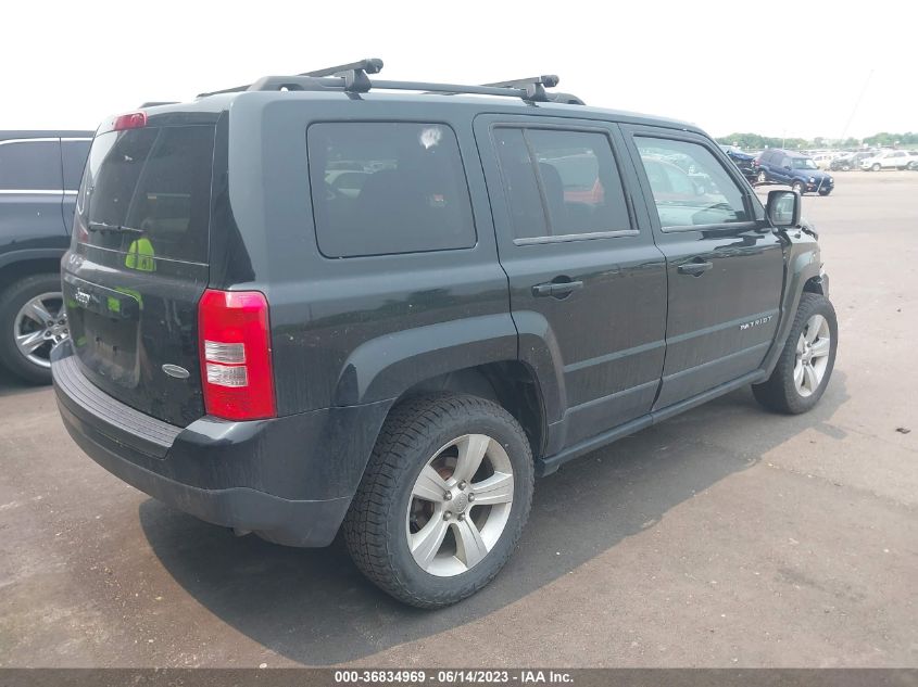 2013 JEEP PATRIOT LATITUDE - 1C4NJRFB3DD165488
