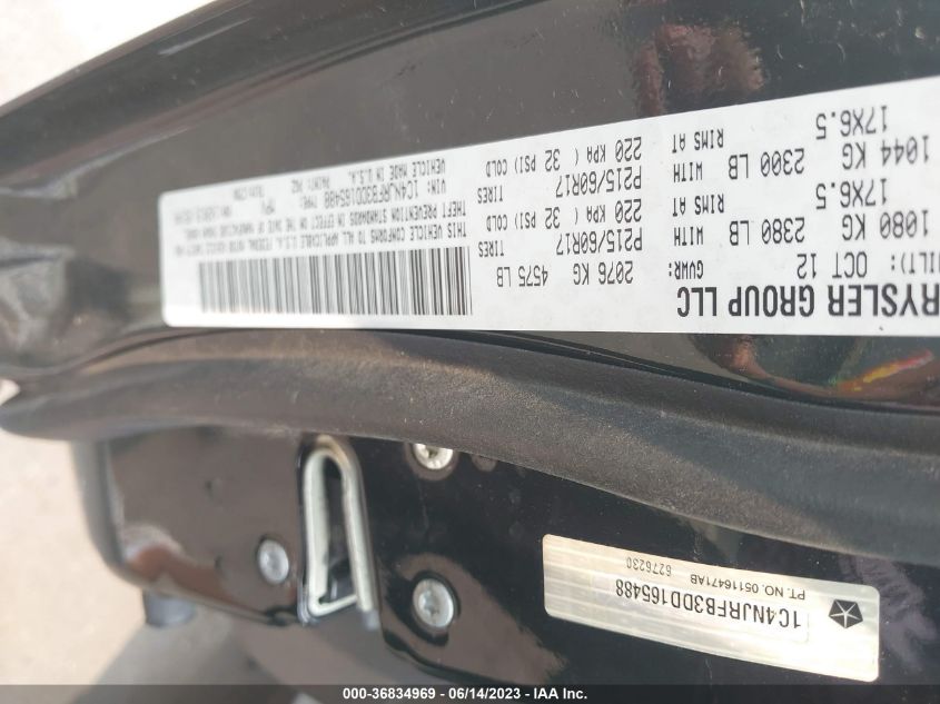 2013 JEEP PATRIOT LATITUDE - 1C4NJRFB3DD165488