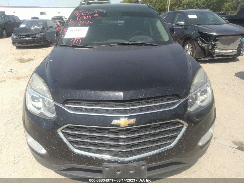 2016 CHEVROLET EQUINOX LT - 2GNFLFE33G6165766