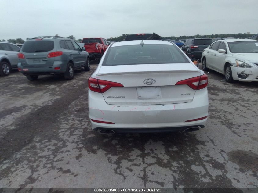 2016 HYUNDAI SONATA 2.4L SPORT - 5NPE34AF4GH291669