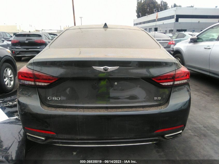 2018 GENESIS G80 3.8L - KMHGN4JE5JU225361