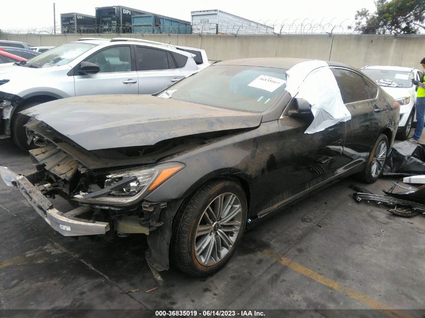 2018 GENESIS G80 3.8L - KMHGN4JE5JU225361