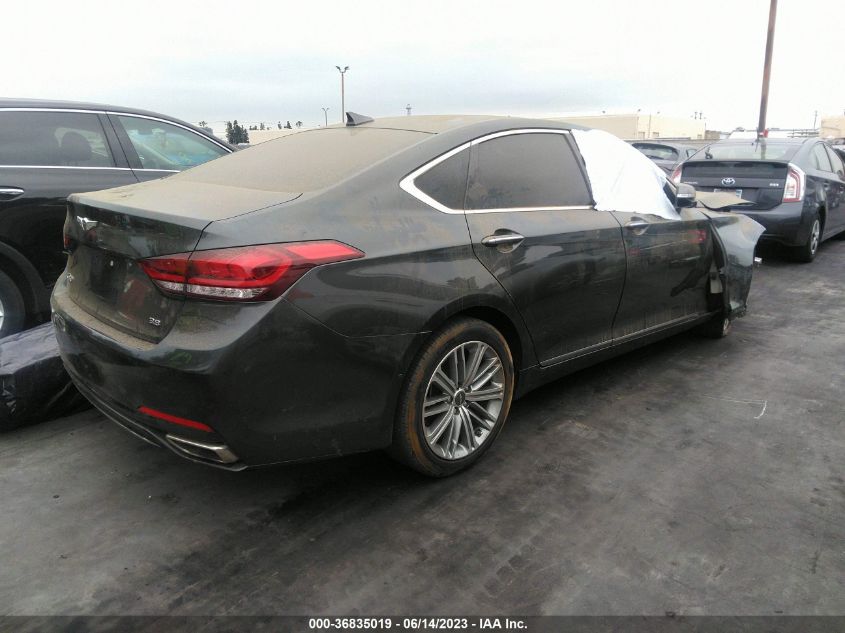2018 GENESIS G80 3.8L - KMHGN4JE5JU225361