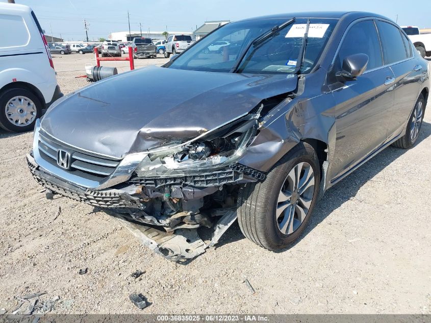 2015 HONDA ACCORD SEDAN LX - 1HGCR2F38FA217042