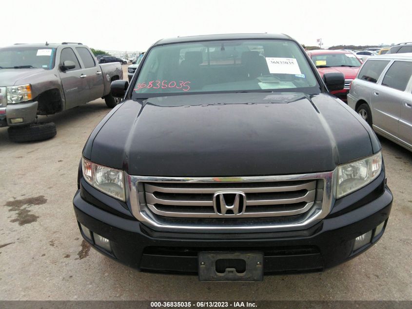 2013 HONDA RIDGELINE RTL - 5FPYK1F52DB002840