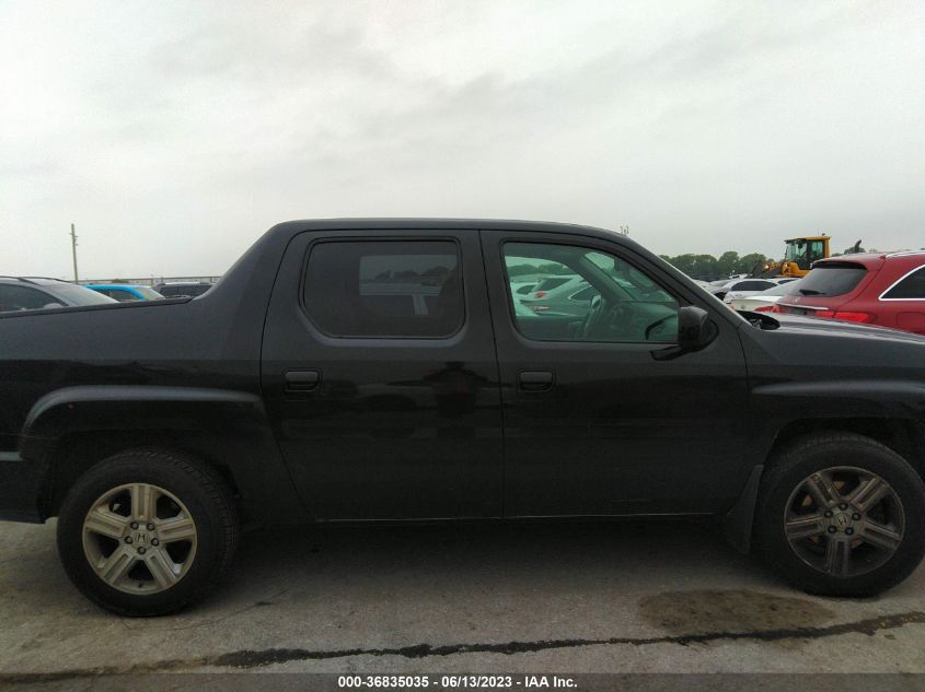 2013 HONDA RIDGELINE RTL - 5FPYK1F52DB002840