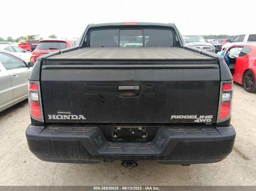 2013 HONDA RIDGELINE RTL - 5FPYK1F52DB002840