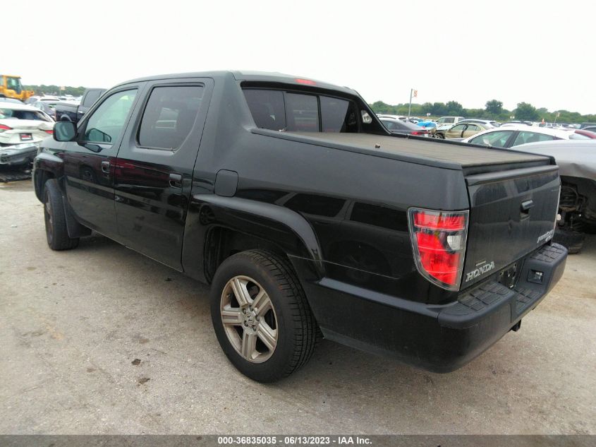 2013 HONDA RIDGELINE RTL - 5FPYK1F52DB002840