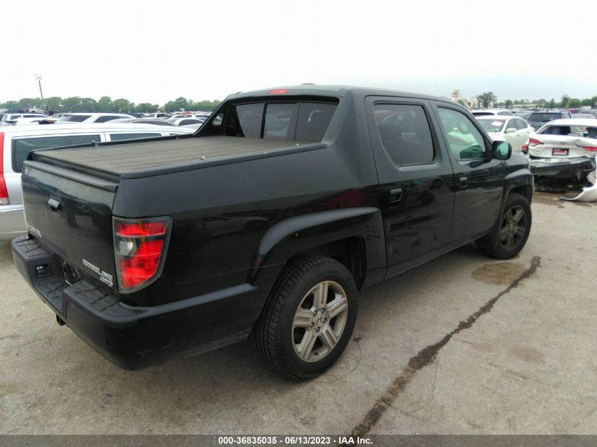 2013 HONDA RIDGELINE RTL - 5FPYK1F52DB002840
