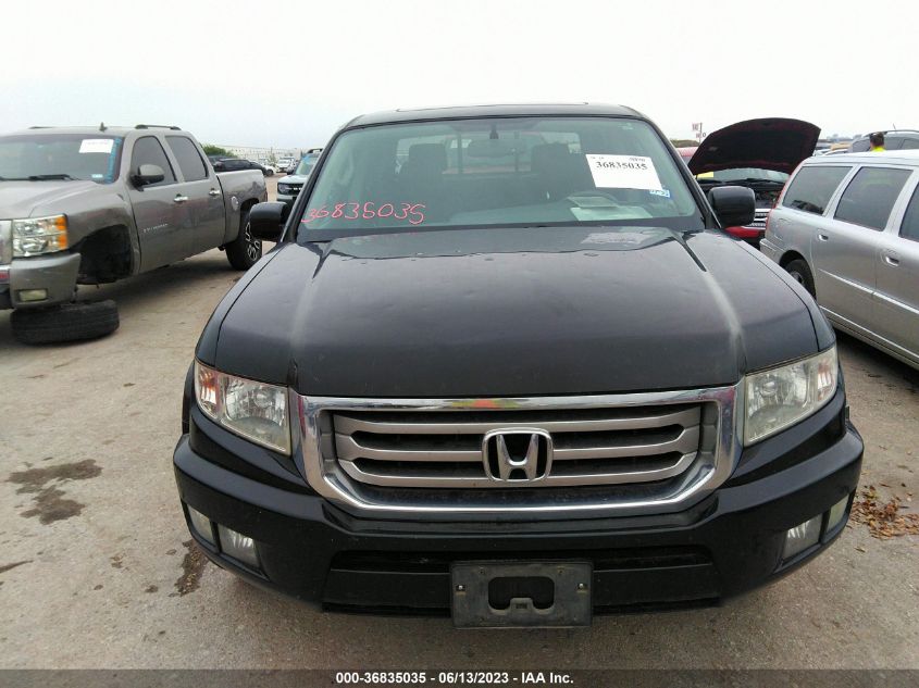 2013 HONDA RIDGELINE RTL - 5FPYK1F52DB002840