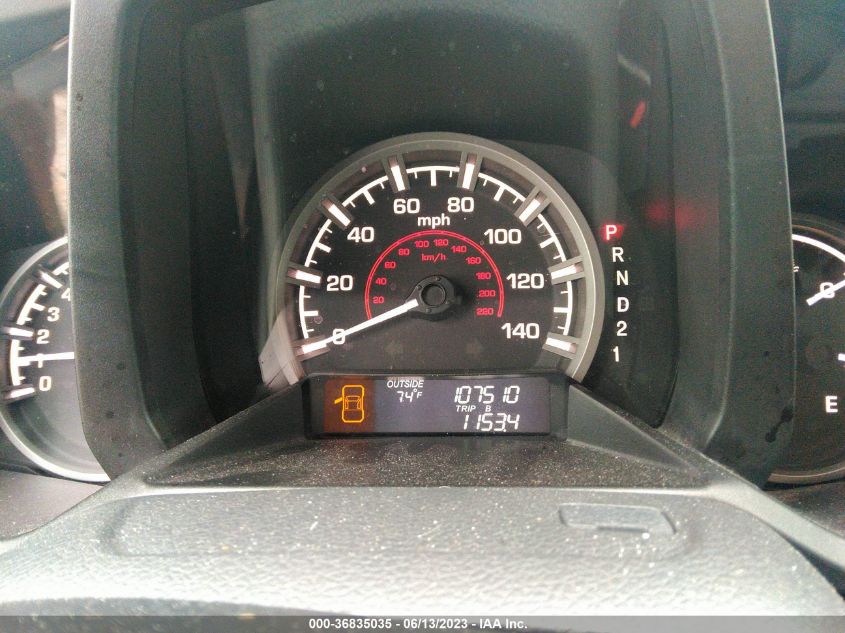 2013 HONDA RIDGELINE RTL - 5FPYK1F52DB002840