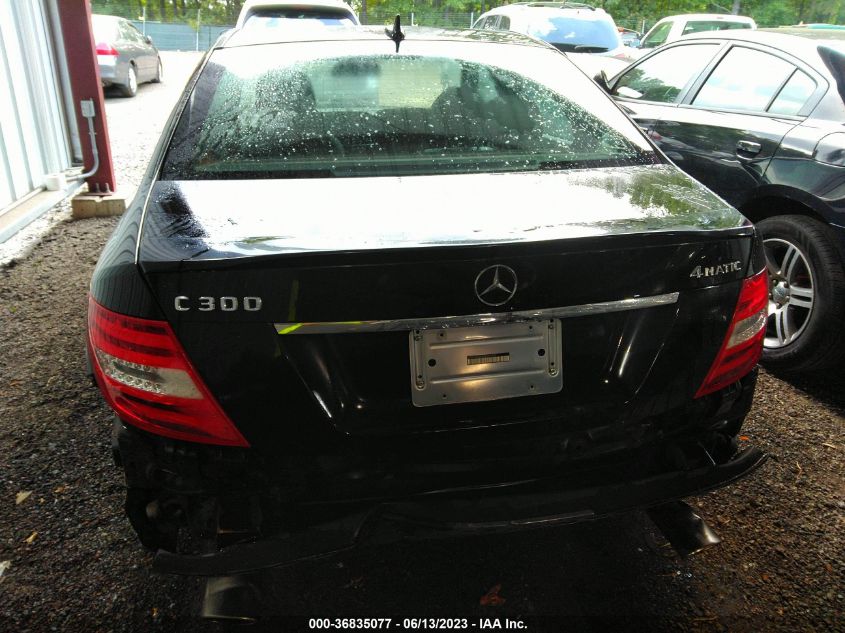 2013 MERCEDES-BENZ C-CLASS C 300 - WDDGF8AB9DR297305