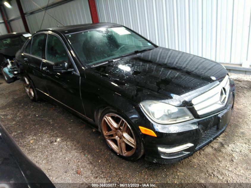 2013 MERCEDES-BENZ C-CLASS C 300 - WDDGF8AB9DR297305