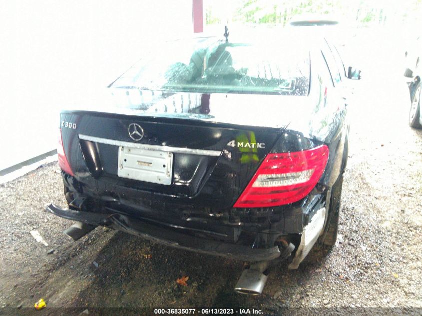 2013 MERCEDES-BENZ C-CLASS C 300 - WDDGF8AB9DR297305