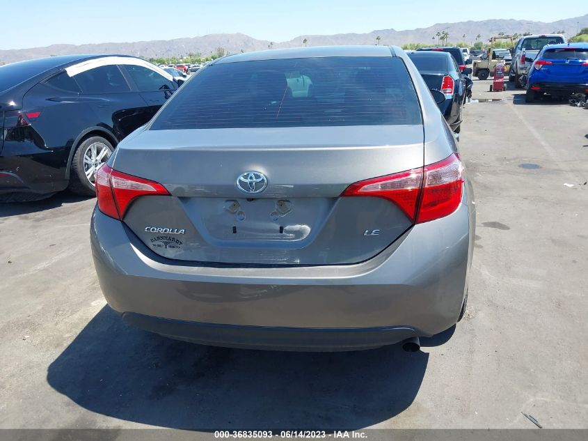 2018 TOYOTA COROLLA L/LE/XLE/SE/XSE - 2T1BURHEXJC107968