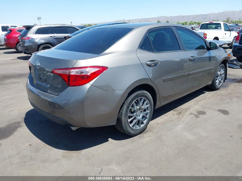 2018 TOYOTA COROLLA L/LE/XLE/SE/XSE - 2T1BURHEXJC107968