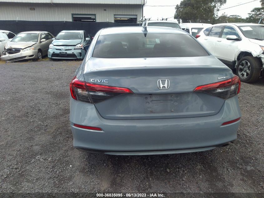 2022 HONDA CIVIC SEDAN SPORT - 2HGFE2F52NH536978