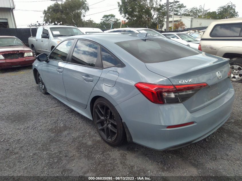 2022 HONDA CIVIC SEDAN SPORT - 2HGFE2F52NH536978