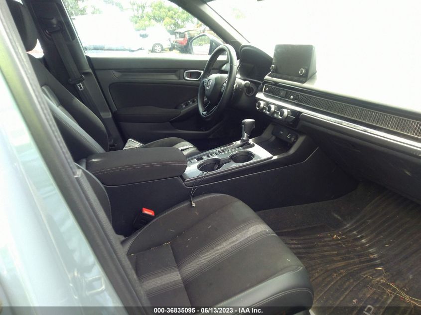 2022 HONDA CIVIC SEDAN SPORT - 2HGFE2F52NH536978