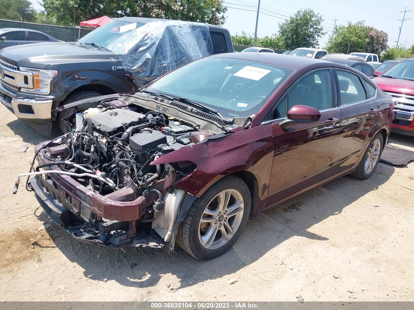 VIN 3FA6P0HDXJR149987 2018 FORD FUSION SE