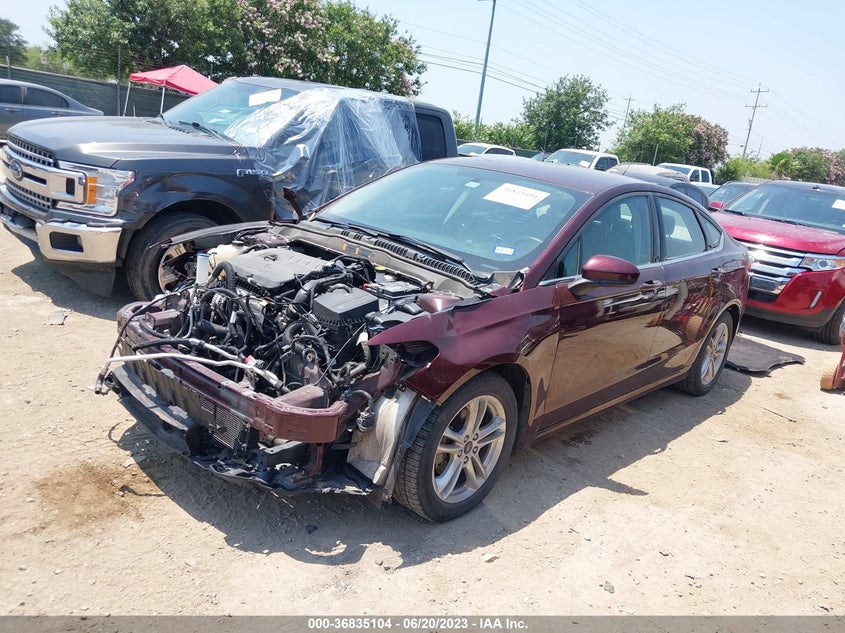 VIN 3FA6P0HDXJR149987 2018 FORD FUSION SE