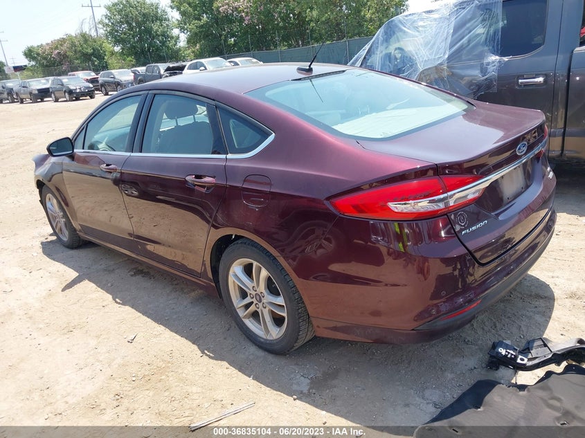 VIN 3FA6P0HDXJR149987 2018 FORD FUSION SE