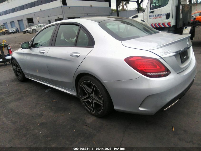 WDDWF8DB1LR526999 2020 MERCEDES-BENZ C-CLASS, photo no. 3