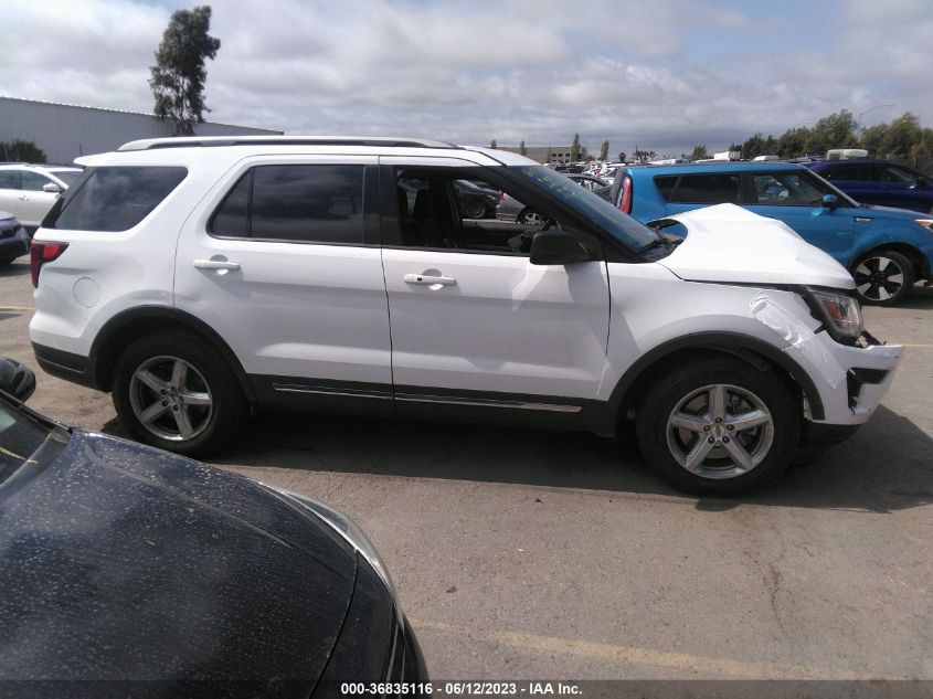 2018 FORD EXPLORER XLT - 1FM5K7DH7JGA76781