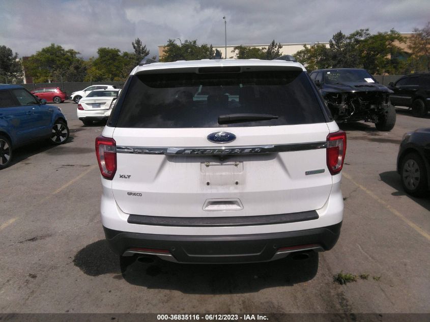 2018 FORD EXPLORER XLT - 1FM5K7DH7JGA76781