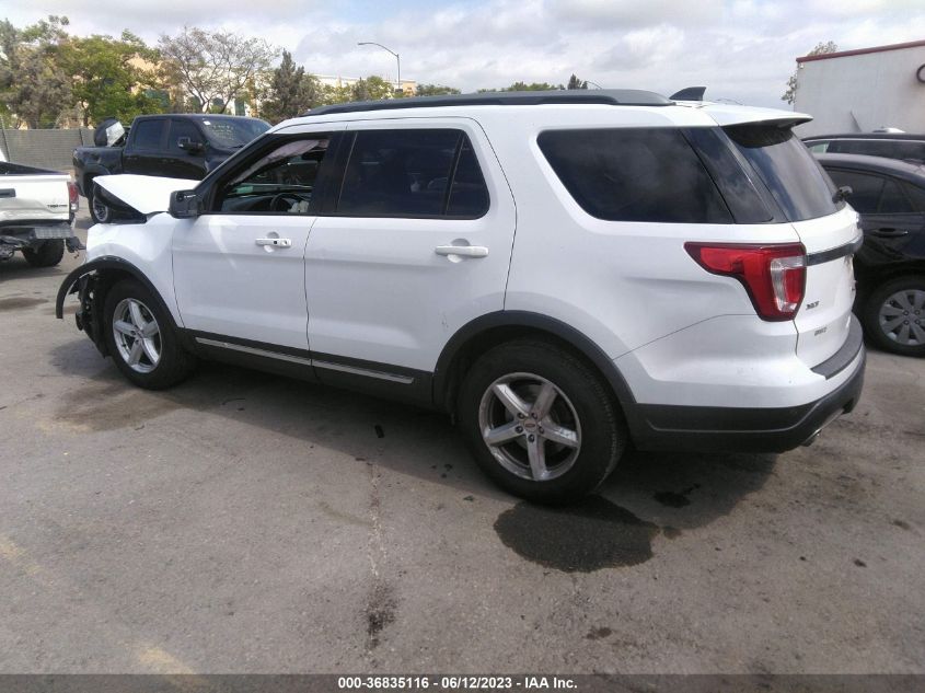 2018 FORD EXPLORER XLT - 1FM5K7DH7JGA76781