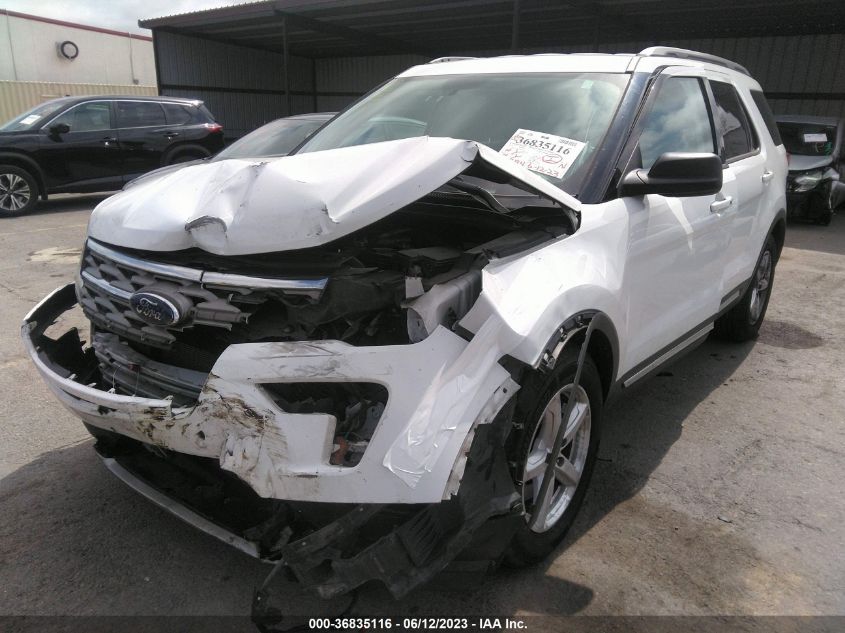 2018 FORD EXPLORER XLT - 1FM5K7DH7JGA76781