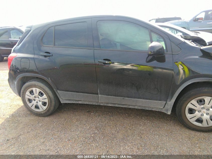 2018 CHEVROLET TRAX LS - 3GNCJKSB4JL185234