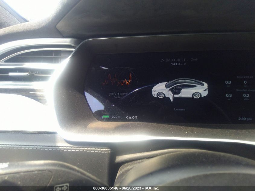 2016 TESLA MODEL S - 5YJSA1E28GF148513