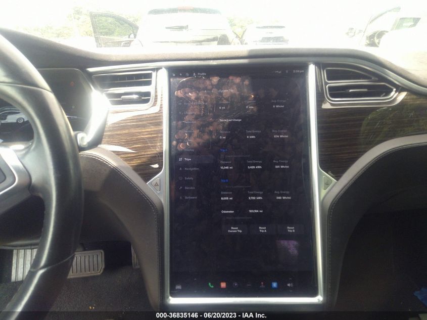2016 TESLA MODEL S - 5YJSA1E28GF148513