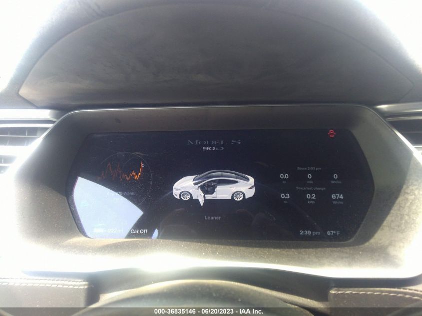 2016 TESLA MODEL S - 5YJSA1E28GF148513