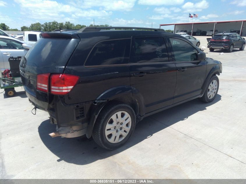 2016 DODGE JOURNEY SE - 3C4PDCAB7GT103286
