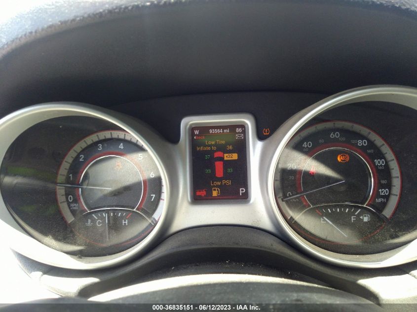 2016 DODGE JOURNEY SE - 3C4PDCAB7GT103286