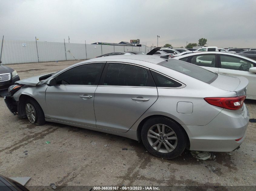 2016 HYUNDAI SONATA 2.4L SE - 5NPE24AF6GH370702