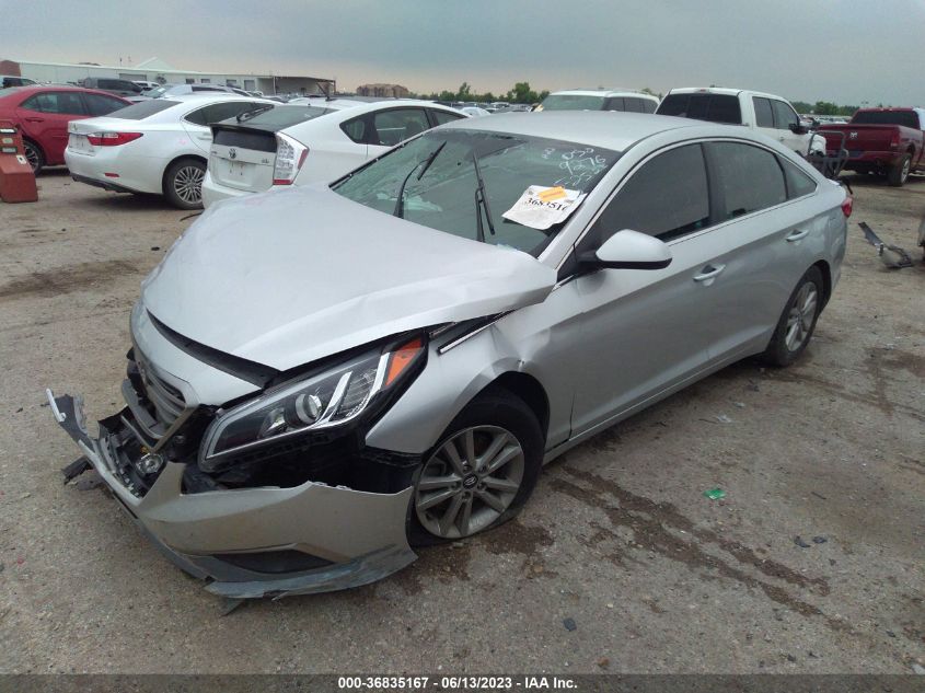 2016 HYUNDAI SONATA 2.4L SE - 5NPE24AF6GH370702